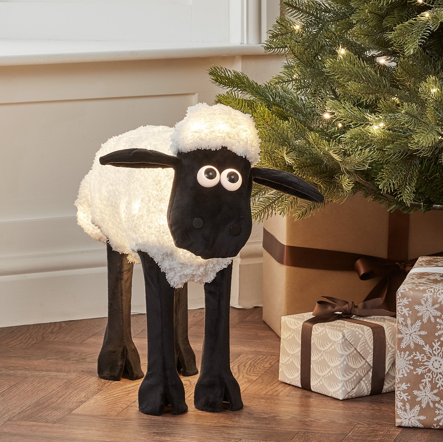 Figura Iluminada de Natal Shaun the Sheep