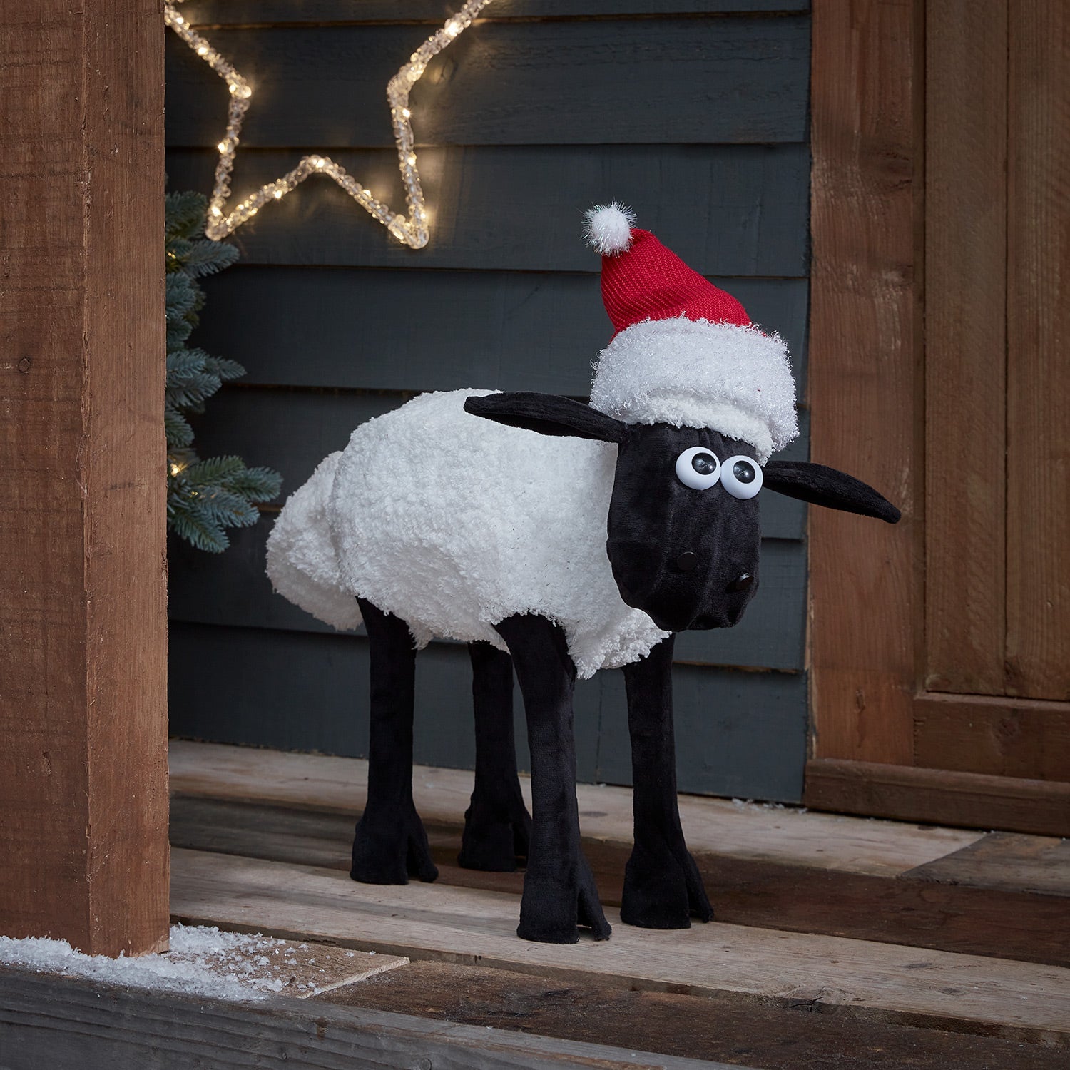 Figura Iluminada de Natal Shaun the Sheep