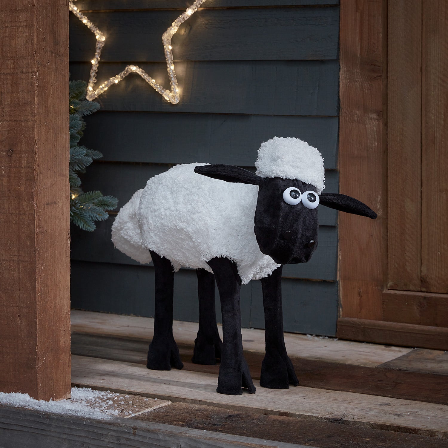 Figura Iluminada de Natal Shaun the Sheep