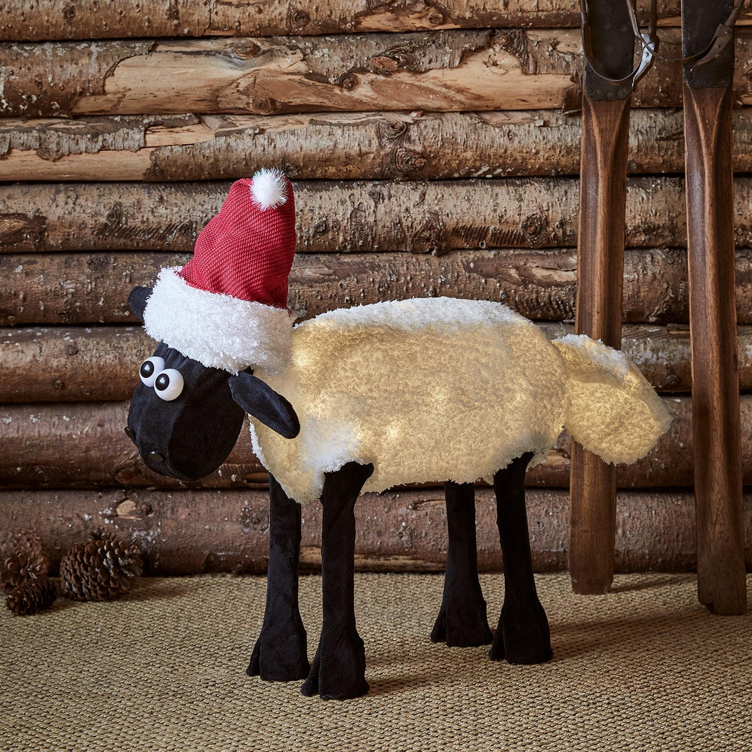 Figura Iluminada de Natal Shaun the Sheep